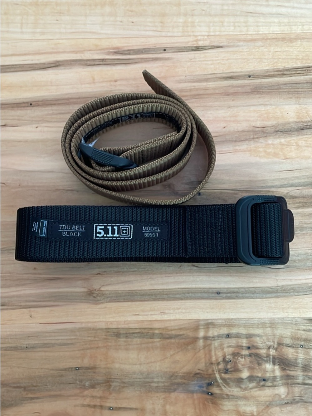 5.11 Tactical Black and Brown Tactical Duty Belt